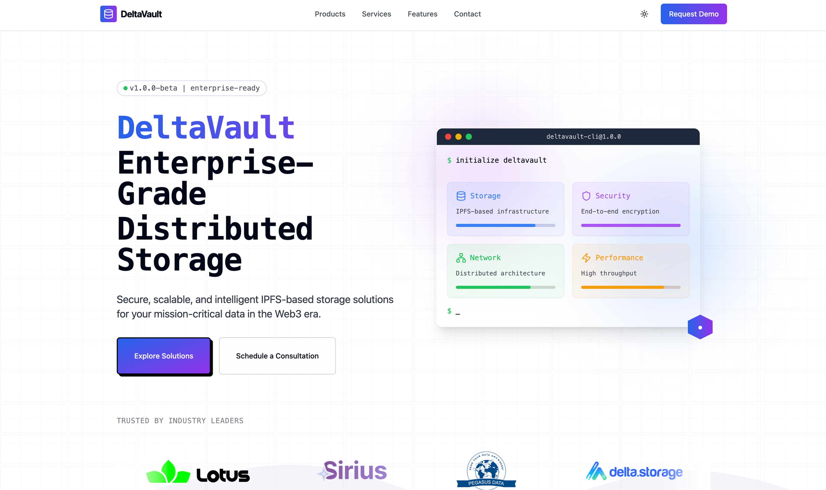 AR Data Technologies Website