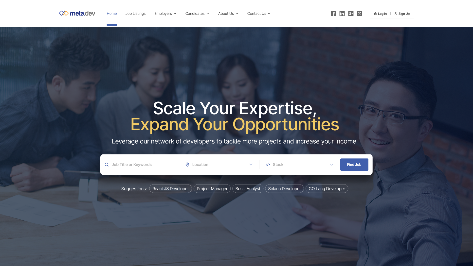 AR Data Technologies Website