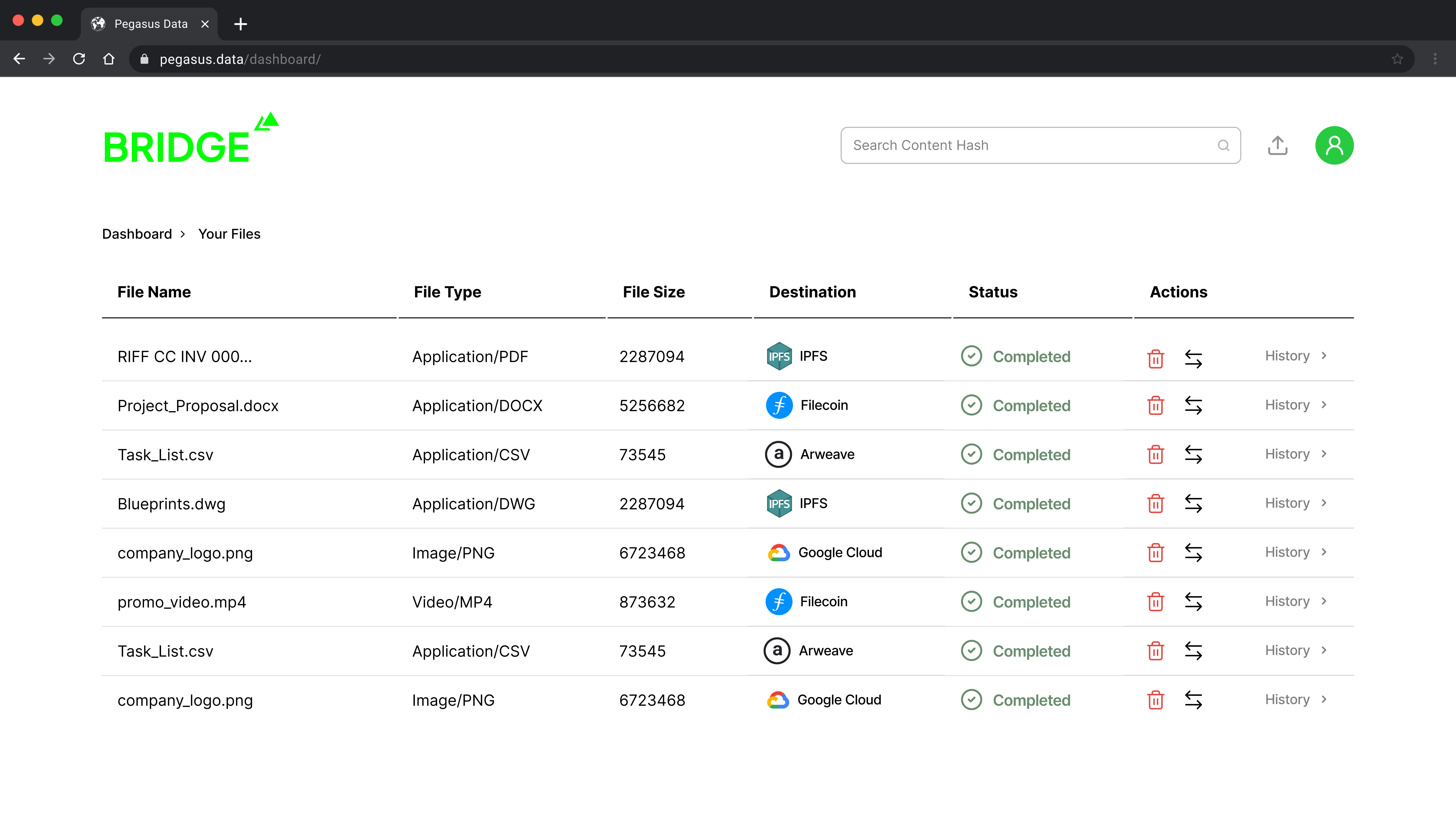 AR Data Technologies Website